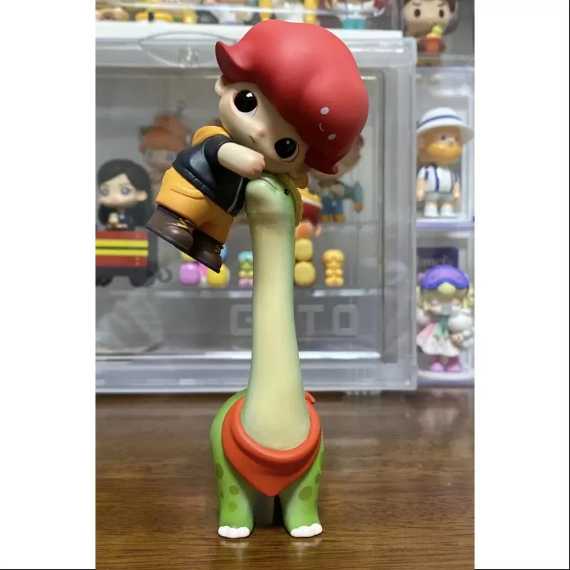 ALIMENTADOR DE BEACHIOSAURUS DE LA SERIE MUNDIAL JURASICO DIMOO