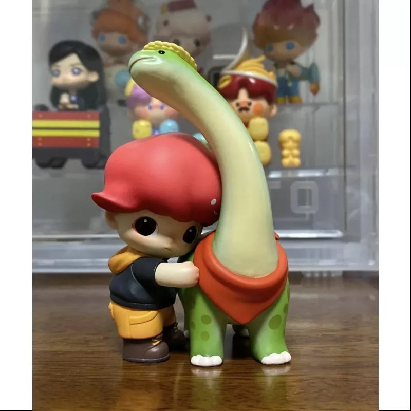 ALIMENTADOR DE BEACHIOSAURUS DE LA SERIE MUNDIAL JURASICO DIMOO