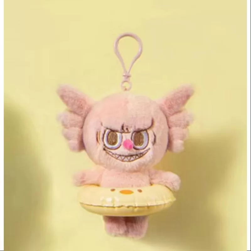 Anillo de natación de fiesta de monstruos de Labubu, peluche de la serie PIPPO