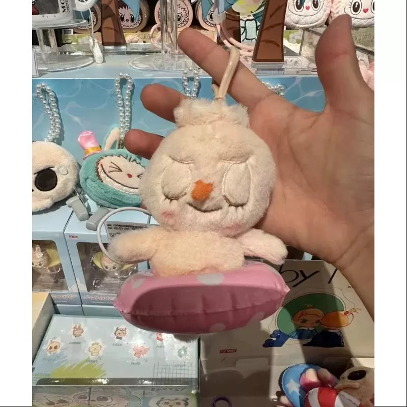 Anillo de natación de fiesta de monstruos de Labubu, peluche serie SPOOKY