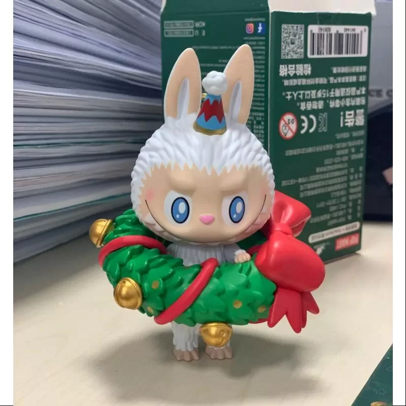 Anillo navideño de la serie Labubu The Monsters Christmas 2020