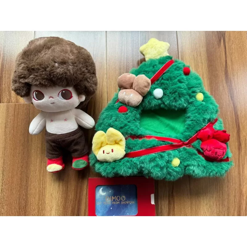 Árbol de Navidad de muñeco de algodón con letras de muñeco de nieve de DIMOO