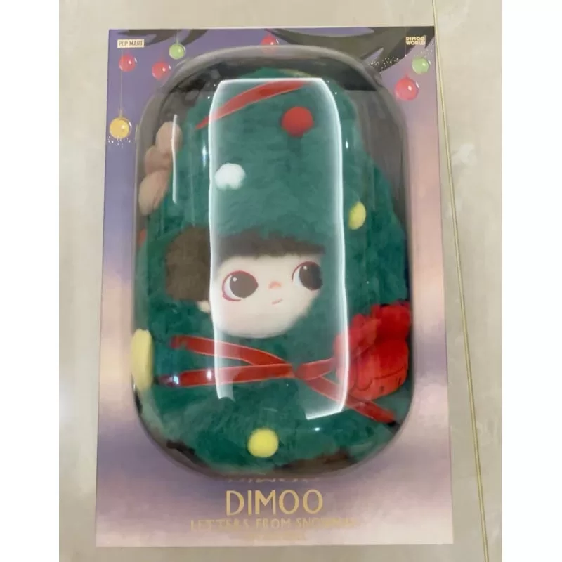 Árbol de Navidad de muñeco de algodón con letras de muñeco de nieve de DIMOO