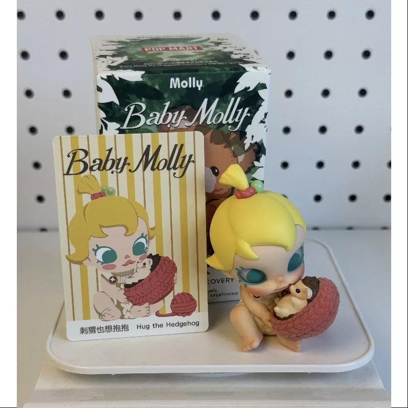 Bebé Molly Mi serie de descubrimientos abrazables Abraza al erizo