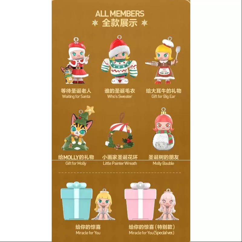 Caja Milagrosa Navideña MOLLY Castle Serie Conjunto Completo Nuevo con Plástico