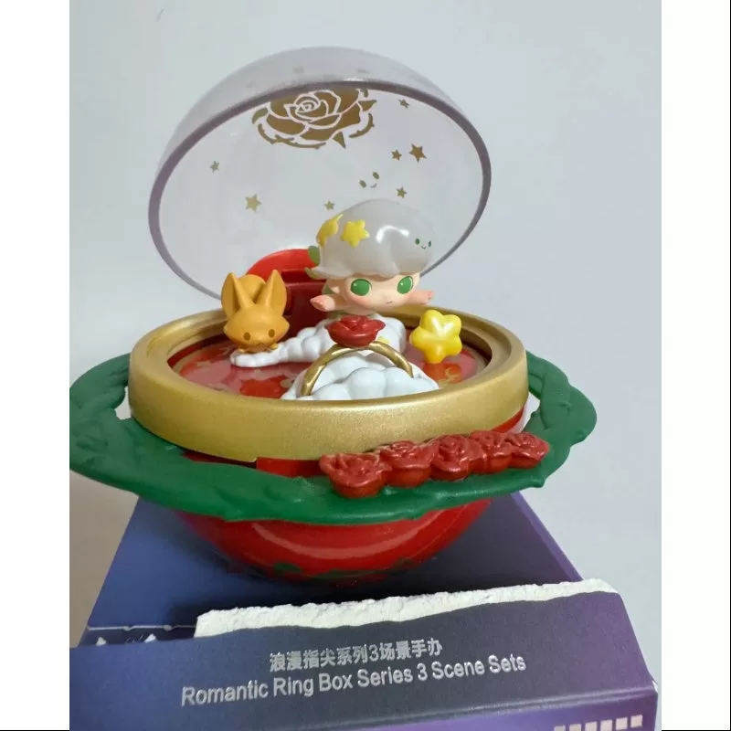 Caja de anillos romántica DIMOO Pop Mart Serie 3 Dimoo Another Rose Caja de anillos romántica DIMOO Pop Mart Serie 3 Dimoo Another Rose
