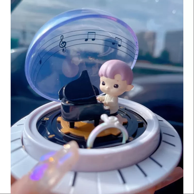 Caja de anillos romántica Hacipupu Pop Mart Serie 3 Hacipupu Nuestra canción de amor