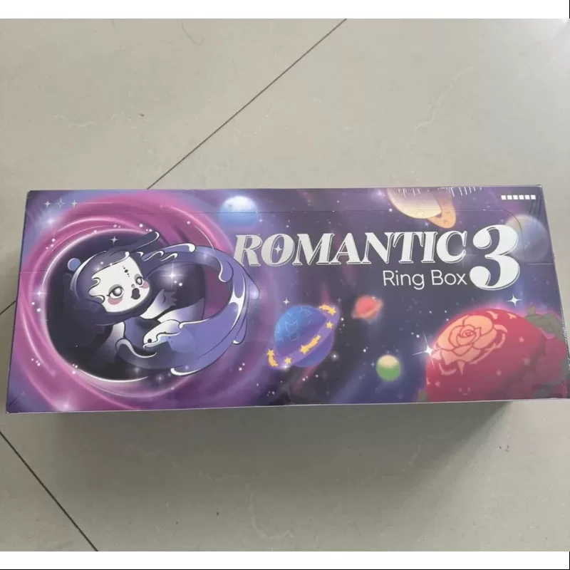 Caja de anillos romántica Pop Mart Serie 3, conjunto completo, nueva con plástico
