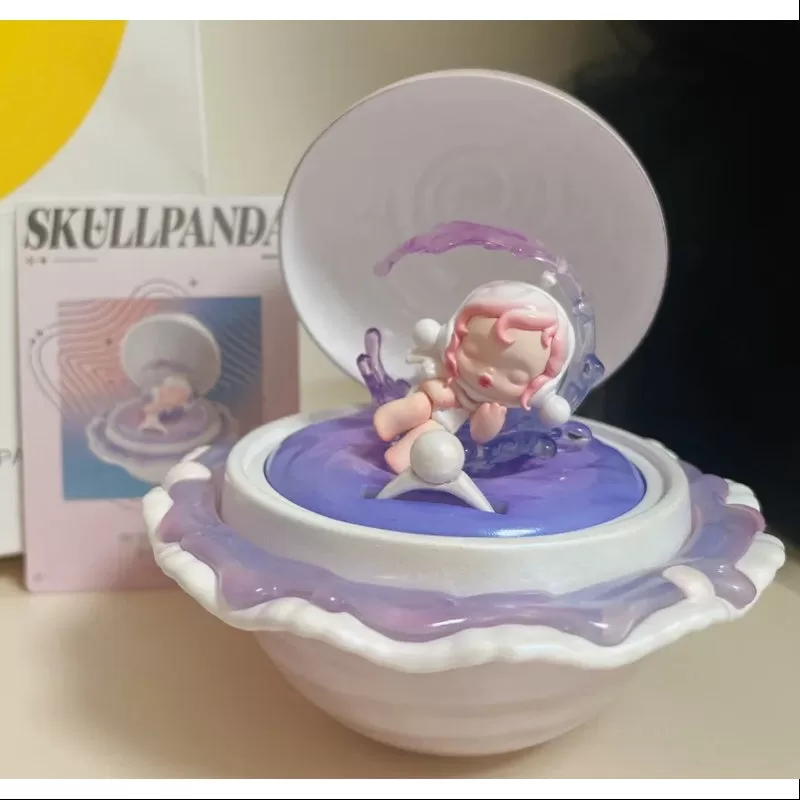 Caja de anillos romántica Skullpanda Pop Mart Serie 3 El secreto de Skullpanda en mi corazón