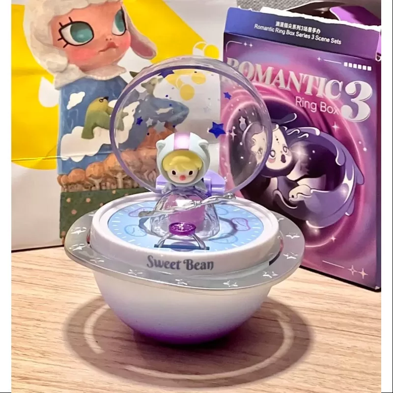 Caja de anillos romántica Sweet Bean Pop Mart Serie 3 Sweet Bean Eres mi amor