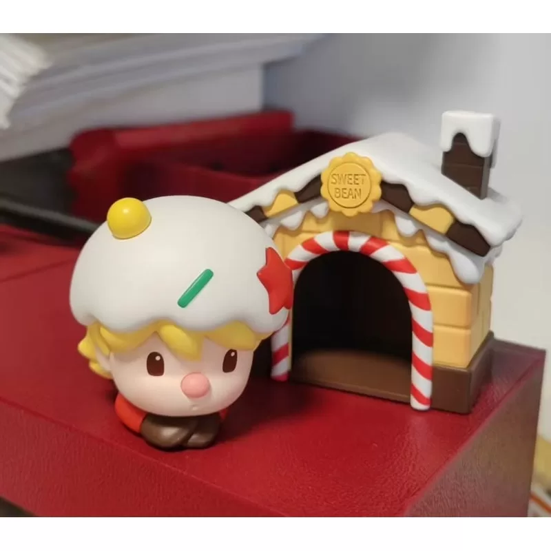 Caja de postres Frozen Time de Sweet Bean, casa de jengibre helada Caja de postres Frozen Time de Sweet Bean, casa de jengibre helada