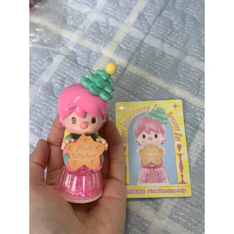 Caja de postres Frozen Time de frijoles dulces, gelatina Secret Pink Blessing