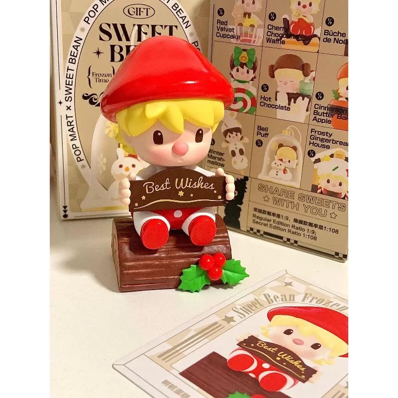 Caja de postres Frozen Time de frijoles dulces, serie Buche De Noel