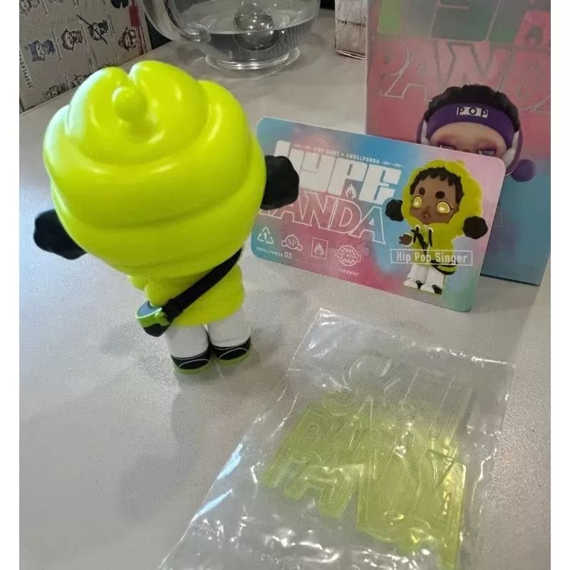 Cantante de hip hop de la serie Skullpanda Hypepanda Cantante de hip hop de la serie Skullpanda Hypepanda