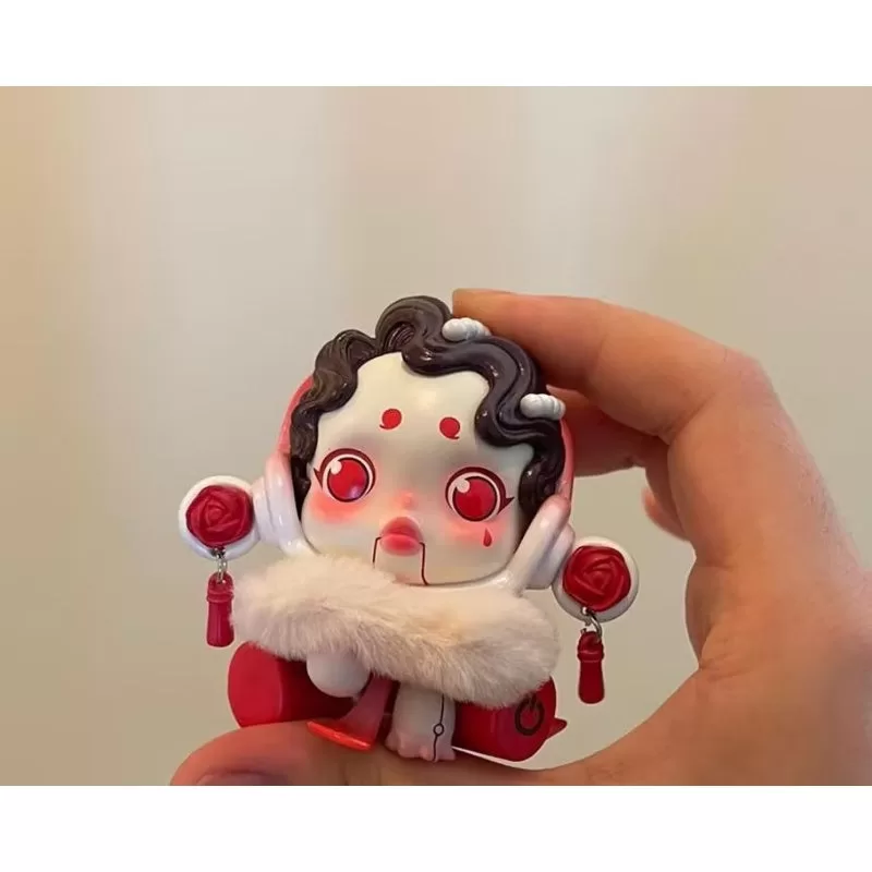 Cantante de marionetas de la serie Ciudad de la Noche de Skullpanda