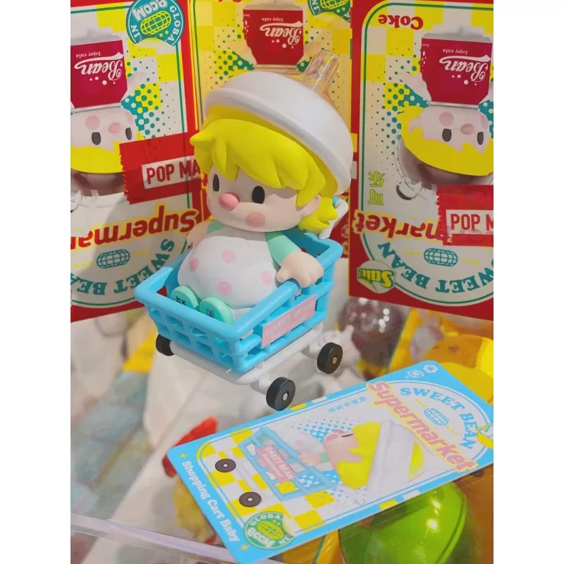 Carrito de compras secreto para bebés de la serie Sweet Bean Supermarket