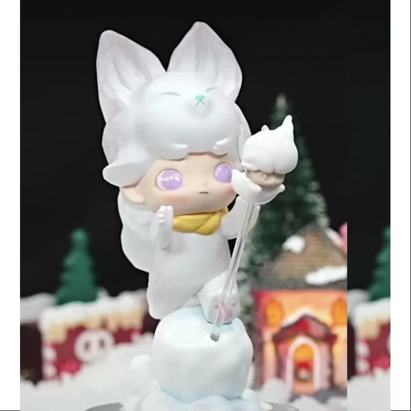 Cartas de DIMOO de la serie Muñeco de Nieve EFECTO BOLA DE NIEVE