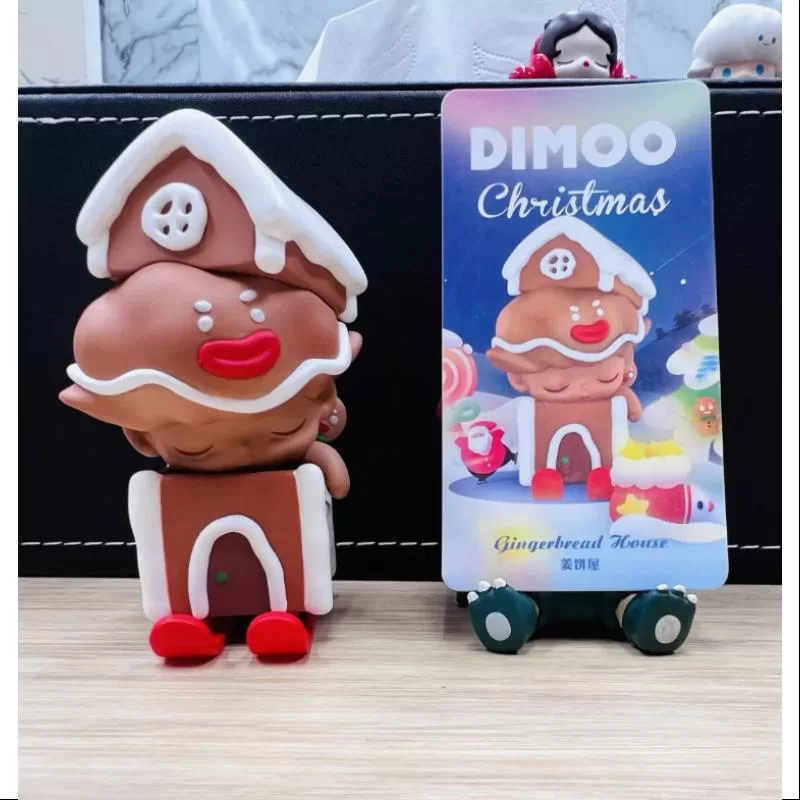 Casa de jengibre de la serie navideña DIMOO 2020