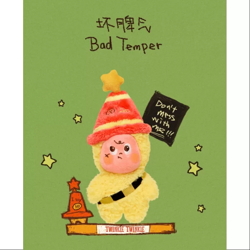 Colgante de peluche Twinkle Twinkle Be a Little Star Series Bad Temperment
