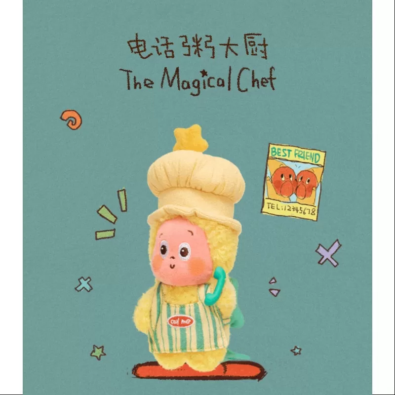 Colgante de peluche Twinkle Twinkle Be a Little Star Series El Chef Mágico