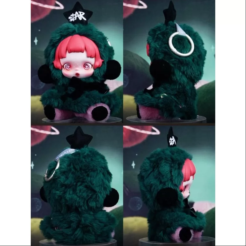 Colgante de peluche de la serie Sinfonía invernal de Skullpanda Partita