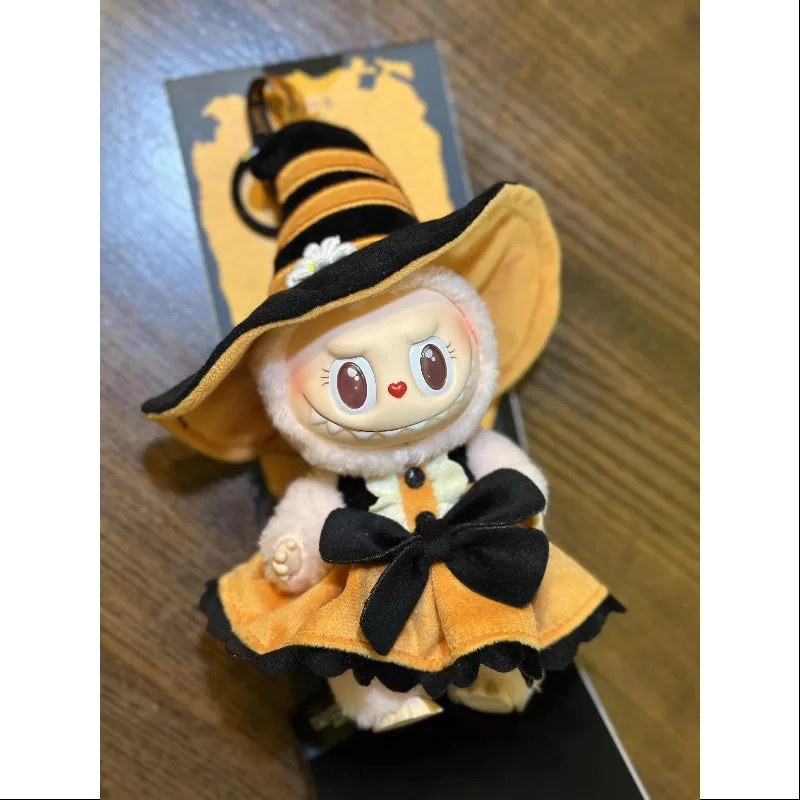 Colgante de peluche de vinilo Labubu The Monsters Mokoko Magic of Pumpkin (edición limitada de 2024)