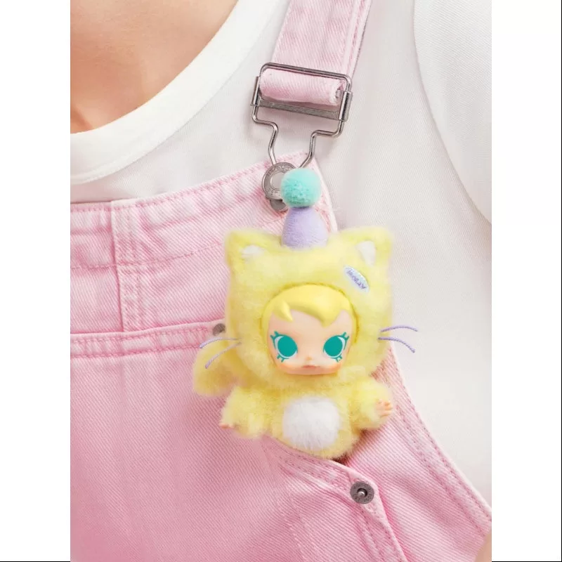 Colgante de peluche de vinilo de la serie Baby Molly Pocket Friends Disfruta del sol