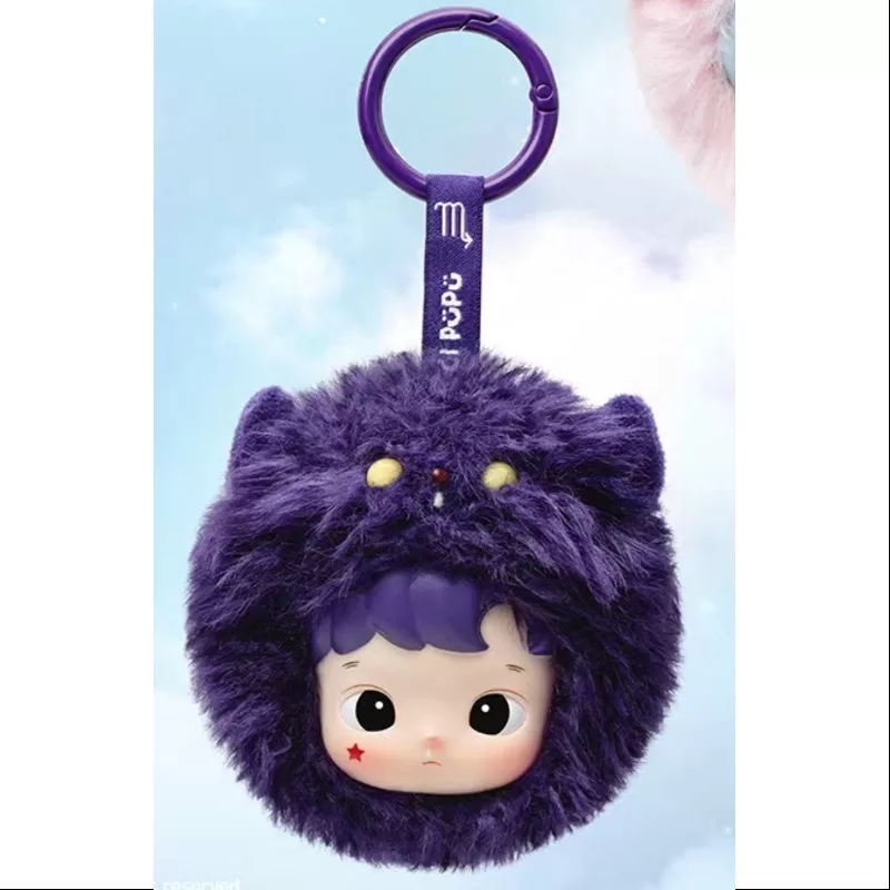 Colgante de peluche de vinilo de la serie Constelación de Hacipupu, Escorpio