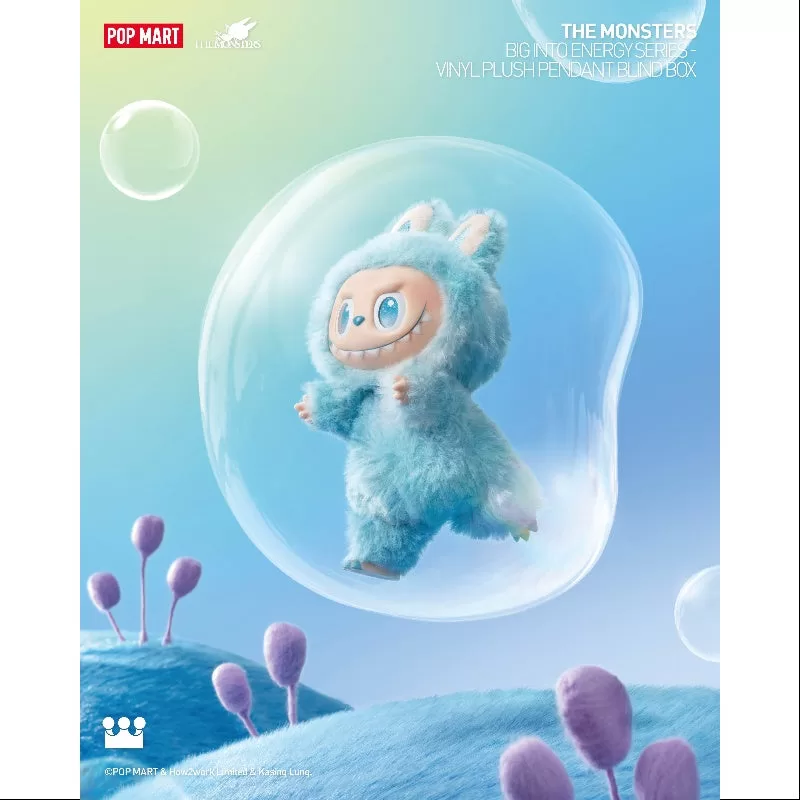 Colgante de peluche de vinilo de la serie Labubu The Monsters Big into Energy Hope