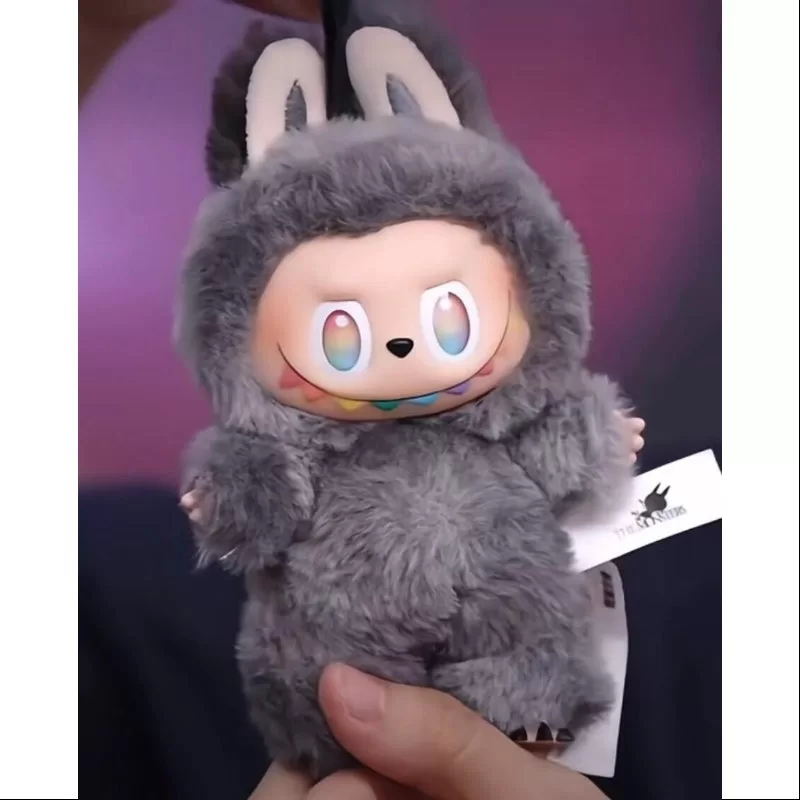 Colgante de peluche de vinilo de la serie Labubu The Monsters Big into Energy con identificación secreta (1/72)