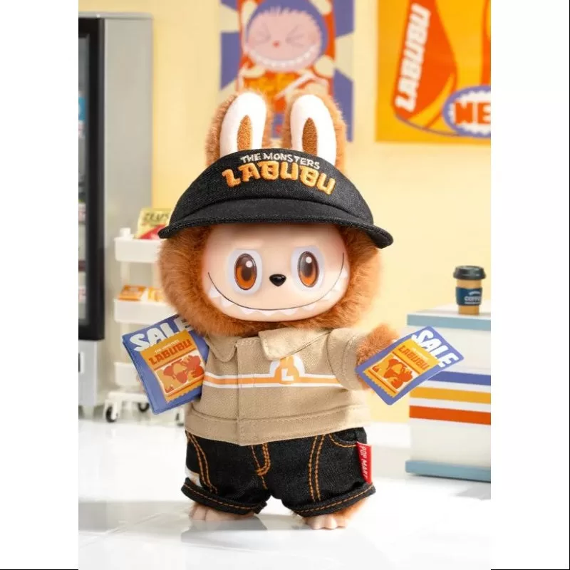 Colgante de peluche de vinilo de la serie Wacky Mart de Labubu The Monsters (edición limitada de 2025)