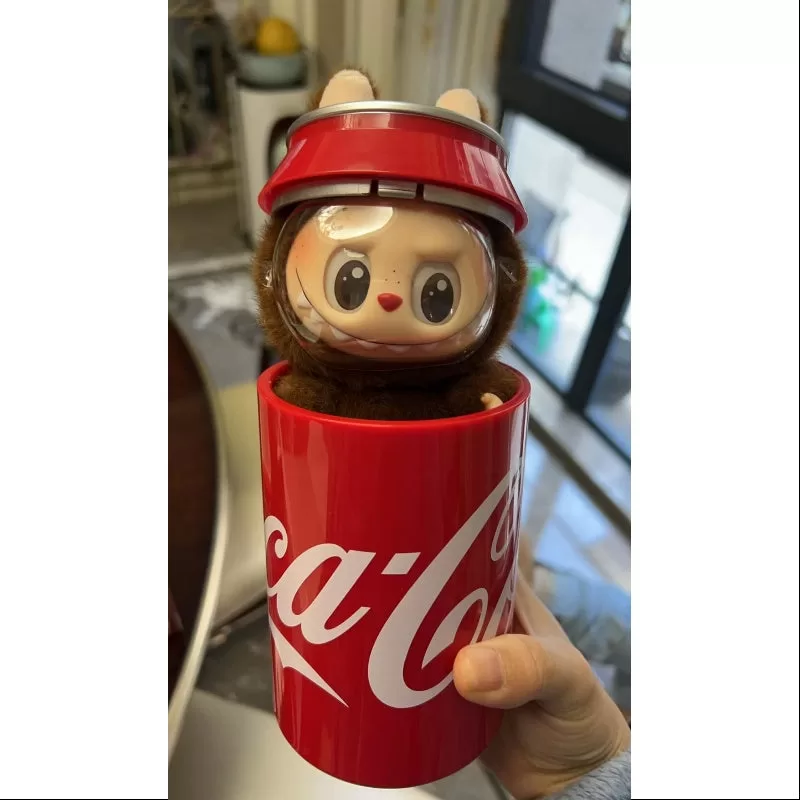 Colgante de vinilo con cara de Labubu The Monsters, Coca Cola, Invitado misterioso secreto (1/72)
