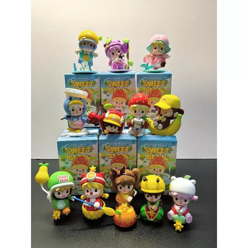 Conjunto completo de la serie Sweet Bean Fruit World Adventure, abierto