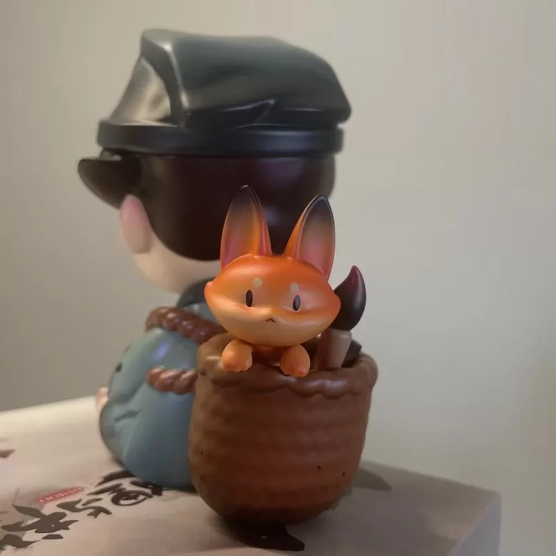 DIMOO El Zorro y El Erudito Figura Limitada DIMOO El Zorro y El Erudito Figura Limitada