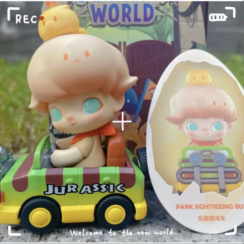 DIMOO Jurassic World Series AUTOBÚS TURÍSTICO DEL PARQUE