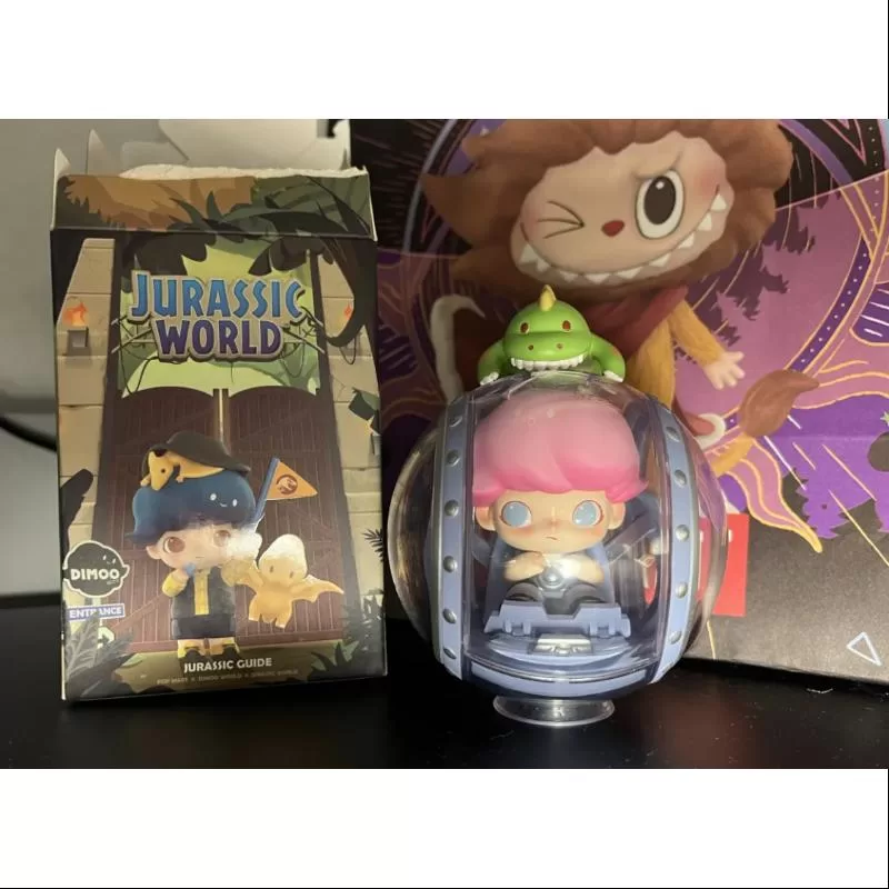 DIMOO Jurassic World Series AUTOBÚS TURÍSTICO ESFÉRICO