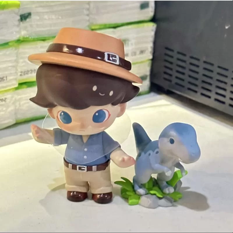 DIMOO Jurassic World Series ENTRENADOR DE DINOSAURIOS