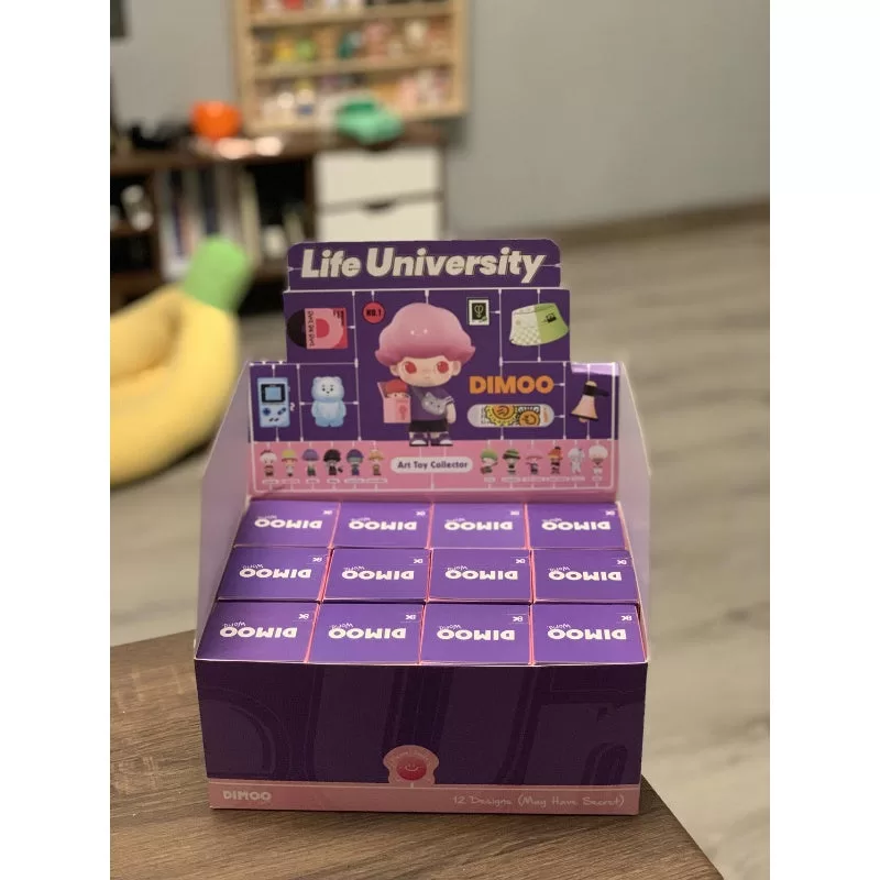 DIMOO Life University Series Conjunto completo abierto