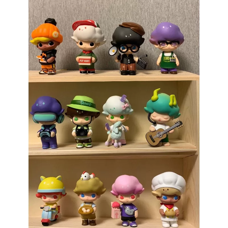 DIMOO Life University Series Conjunto completo abierto