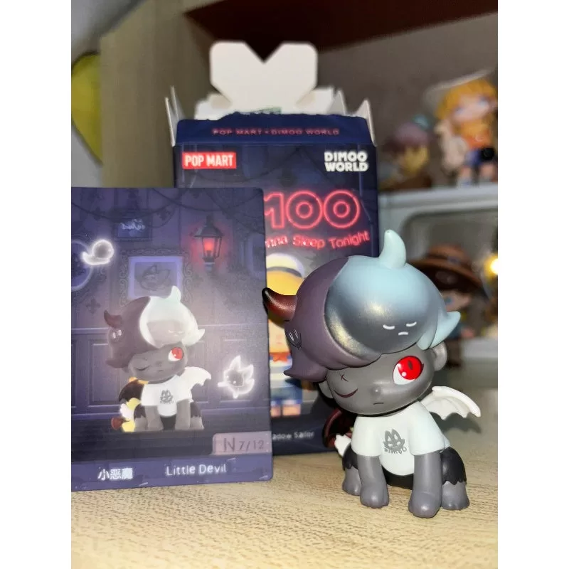 DIMOO Nadie va a dormir esta noche Serie Pequeño Diablo