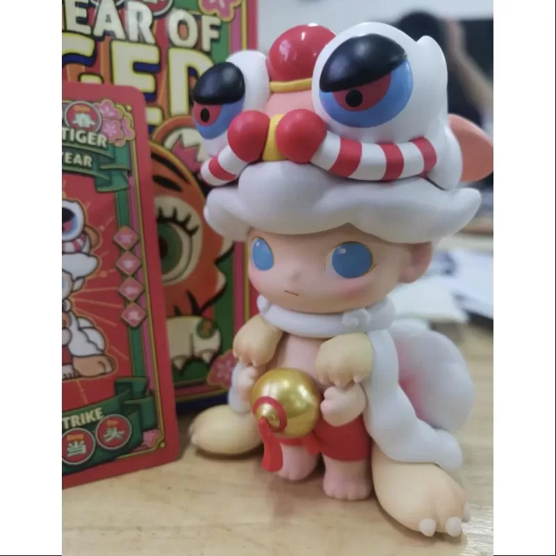 DIMOO Pop Mart La serie del año del tigre DIMOO LUCKY STRIKE