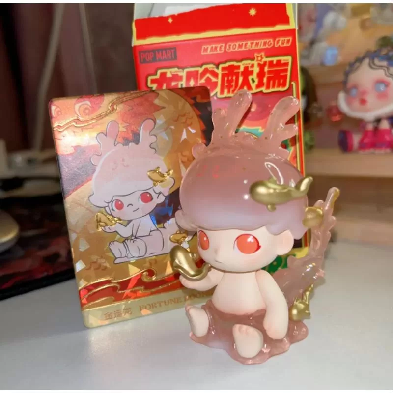 DIMOO Pop Mart Loong presenta la serie Treasure DIMOO FORTUNE LOONG