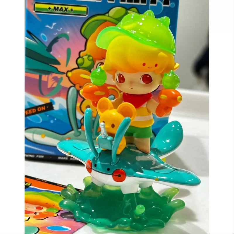 DIMOO Pop Mart PopCar Serie de fiestas acuáticas DIMOO