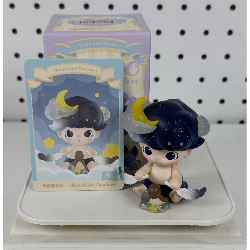 DIMOO Serie Maravillas del Tejido Explorador de la Luz de la Luna