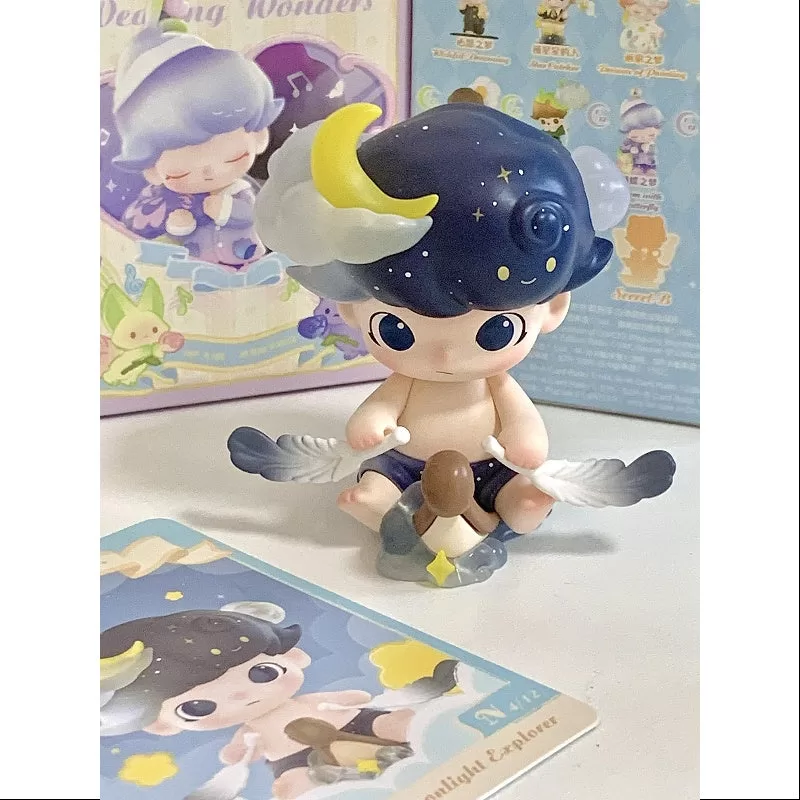 DIMOO Serie Maravillas del Tejido Explorador de la Luz de la Luna