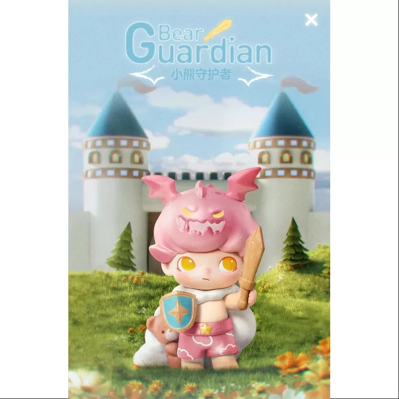 DIMOO Serie Maravillas del Tejido Oso Guardián DIMOO Serie Maravillas del Tejido Oso Guardián