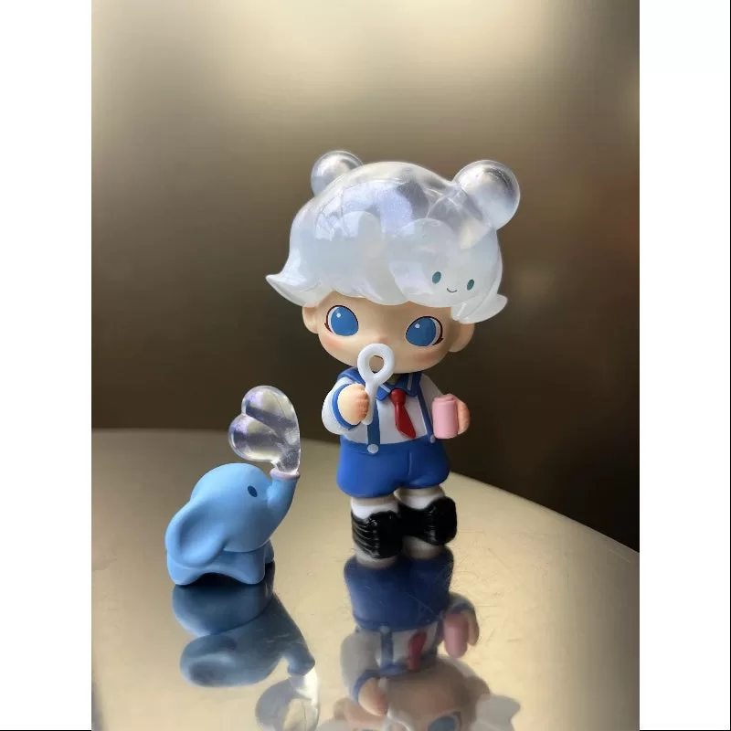 DIMOO Serie Reino Animal Bebé Elefante Burbuja