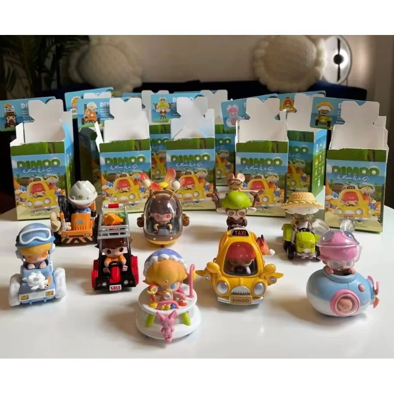 DIMOO Serie Where We Go Conjunto completo abierto