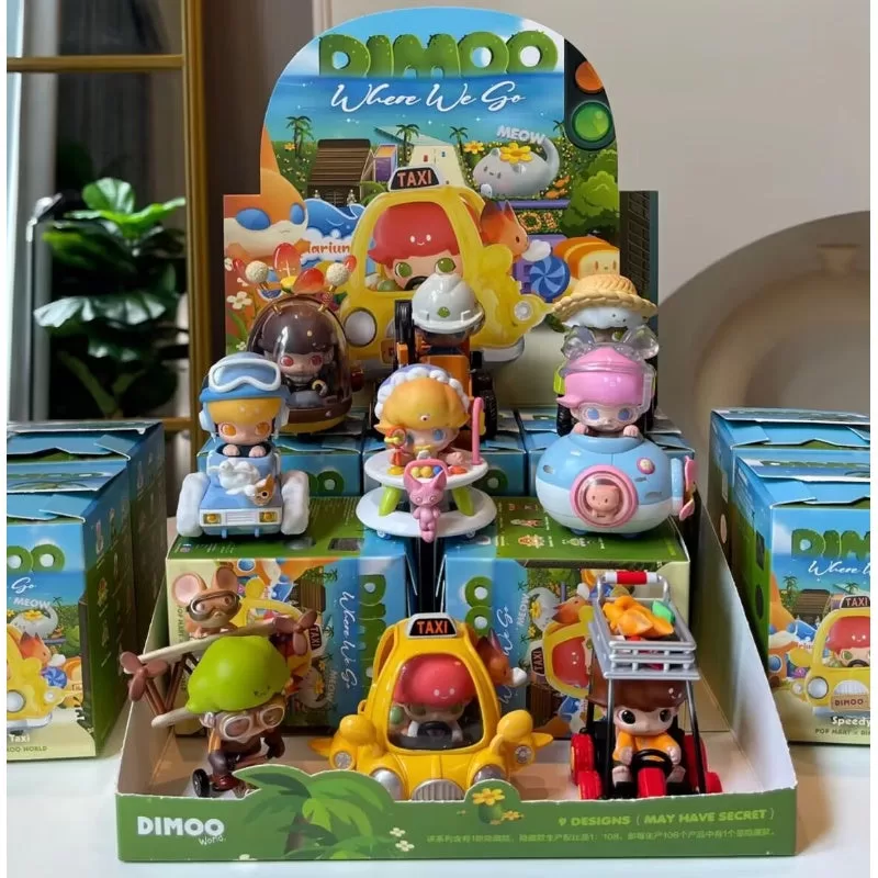 DIMOO Serie Where We Go Conjunto completo abierto