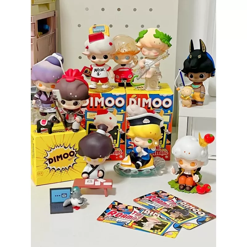 DIMOO Time Roaming Series Conjunto completo abierto